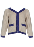 Marcel Et Leon Gilet Beige Car