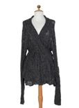 Sarah Pacini Gilet Marron Card