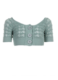 Cks Gilet Vert Clair Bolero Fi