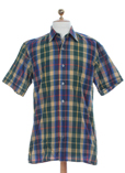 Mystic Chemise Vert Manche Cou