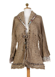 Tricot Chic Gilet Beige Cardig
