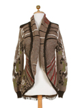 Tricot Chic Gilet Taupe Cardig