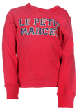 Little Marcel Pull Rouge Sweat