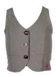 Ikks Junior Gilet Marron Gilet