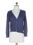 Liu Jo Gilet Bleu Cardigan Fem