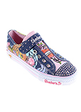 Skechers Chaussure Bleu Basket
