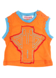 Clayeux T-shirt / Top Orange D