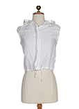 Chenco Jean Gilet Blanc Cardig