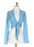 Sandwich Gilet Turquoise Cache