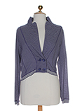 Sandwich Gilet Bleu Bolero Fem