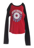 Mdp Pull Rouge Col Rond Garcon