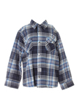 3 Pommes Chemise Bleu Nuit Man