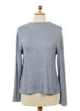 Pomme Framboise Pull Bleu Col 