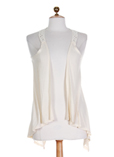 Only Gilet Creme Gilet Femme