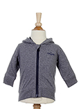 Ikks Gilet Gris Chine Cardigan