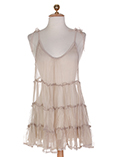 Lauren Vidal Tunique Beige Tun