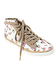 Ikks Chaussure Beige Basket Fi