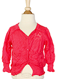 Chipie Gilet Rose Cardigan Fil
