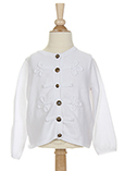 Lili Gaufrette Gilet Blanc Car