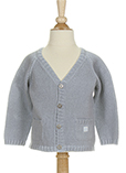Marcel Et Leon Gilet Gris Card