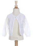Lili Gaufrette Gilet Blanc Car