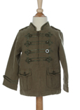 Lili Gaufrette Veste Kaki Vest