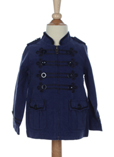 Lili Gaufrette Veste Bleu Vest