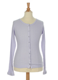 Lili Gaufrette Gilet Parme Car