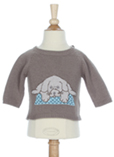Marcel Et Leon Pull Marron Cla