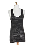 Ikks T-shirt / Top Noir Top Fe
