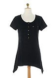 Mystic T-shirt / Top Noir Manc