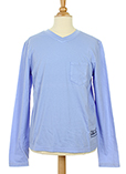 Ikks T-shirt / Top Bleu Manche