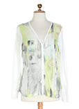 Sandwich Gilet Vert Clair Card