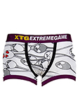 Xtg Lingerie Blanc Casse Short