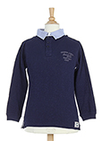Camps T-shirt / Top Bleu Marin