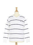 Teddy Smith Pull Blanc Col V G