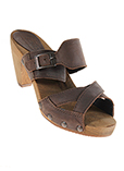 Sanita Chaussure Chocolat Mule