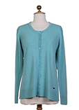 Felino Gilet Turquoise Cardiga
