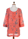 Jac Jac Tunique Corail Tunique