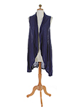 Edc By Esprit Gilet Bleu Marin