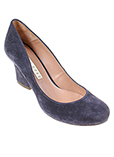 Pura Lopez Chaussure Bleu Nuit