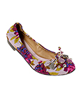 Kenzo Chaussure Mauve Ballerin