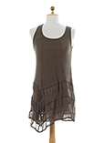 Deca Tunique Taupe Tunique Fem