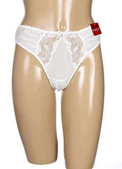MARIE JO Lingerie BLANC Strings/Tanga FEMME (photo) MARIE JO Lingerie BLANC Strings/Tanga FEMME (photo)