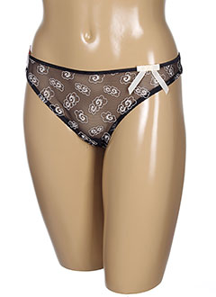 MARIE JO Lingerie NOIR Strings/Tanga FEMME (photo) MARIE JO Lingerie NOIR Strings/Tanga FEMME (photo)