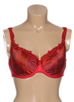 SECRET D'EVA Lingerie ROUGE Soutien-gorge FEMME (photo) SECRET D'EVA Lingerie ROUGE Soutien-gorge FEMME (photo)