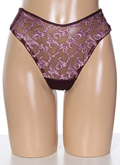 EMPREINTE Lingerie VIOLET Strings/Tanga FEMME (photo) EMPREINTE Lingerie VIOLET Strings/Tanga FEMME (photo)