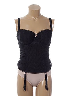EMPREINTE Lingerie NOIR Guêpière & porte-jarretelle FEMME (photo) EMPREINTE Lingerie NOIR Guêpière & porte-jarretelle FEMME (photo)