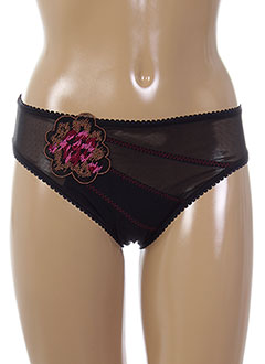 EMPREINTE Lingerie NOIR Slips/Culotte FEMME (photo) EMPREINTE Lingerie NOIR Slips/Culotte FEMME (photo)