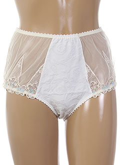 SECRET D'EVA Lingerie BLANC Slips/Culotte FEMME (photo) SECRET D'EVA Lingerie BLANC Slips/Culotte FEMME (photo)